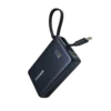 Baseus PicoGo 10000mAh 22.5W Digital Display Power Bank with Built-in USB-C Cable